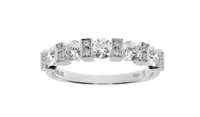 Anello Damiani Donna Belle Epoque in Oro bianco Diamante 0.67 Ct 20075387 - 20075387